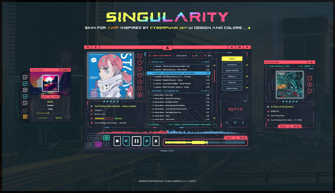【全网首发】音乐发烧友必冲!AIMP5音乐播放器史诗级美化包 - 973套皮肤+113款图标样式免费领!
