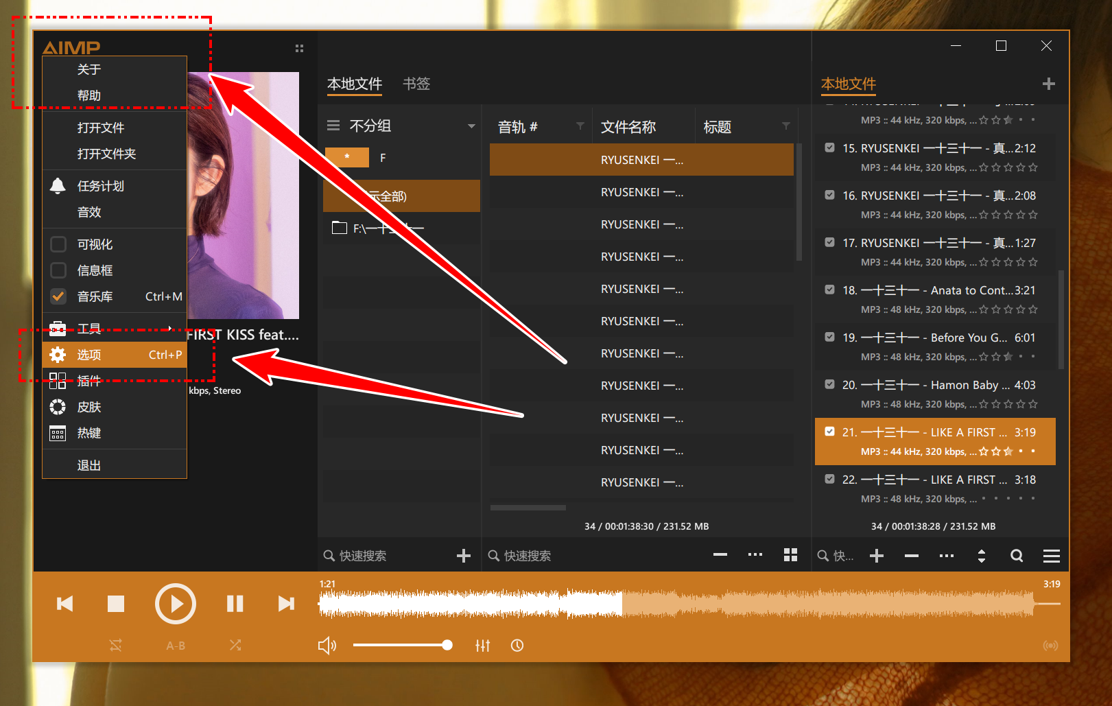 【全网首发】音乐发烧友必冲!AIMP5音乐播放器史诗级美化包 - 973套皮肤+113款图标样式免费领!
