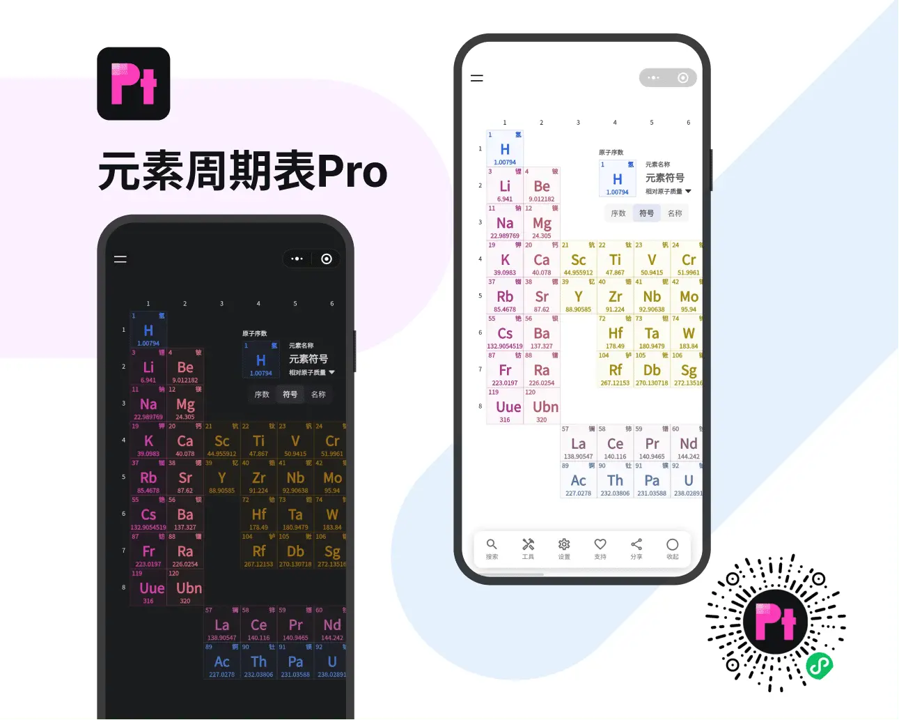趣软酷站|高颜值的化学元素周期表工具,提供全面的元素属性、图片和百科知识等 - 元素周期表Pro