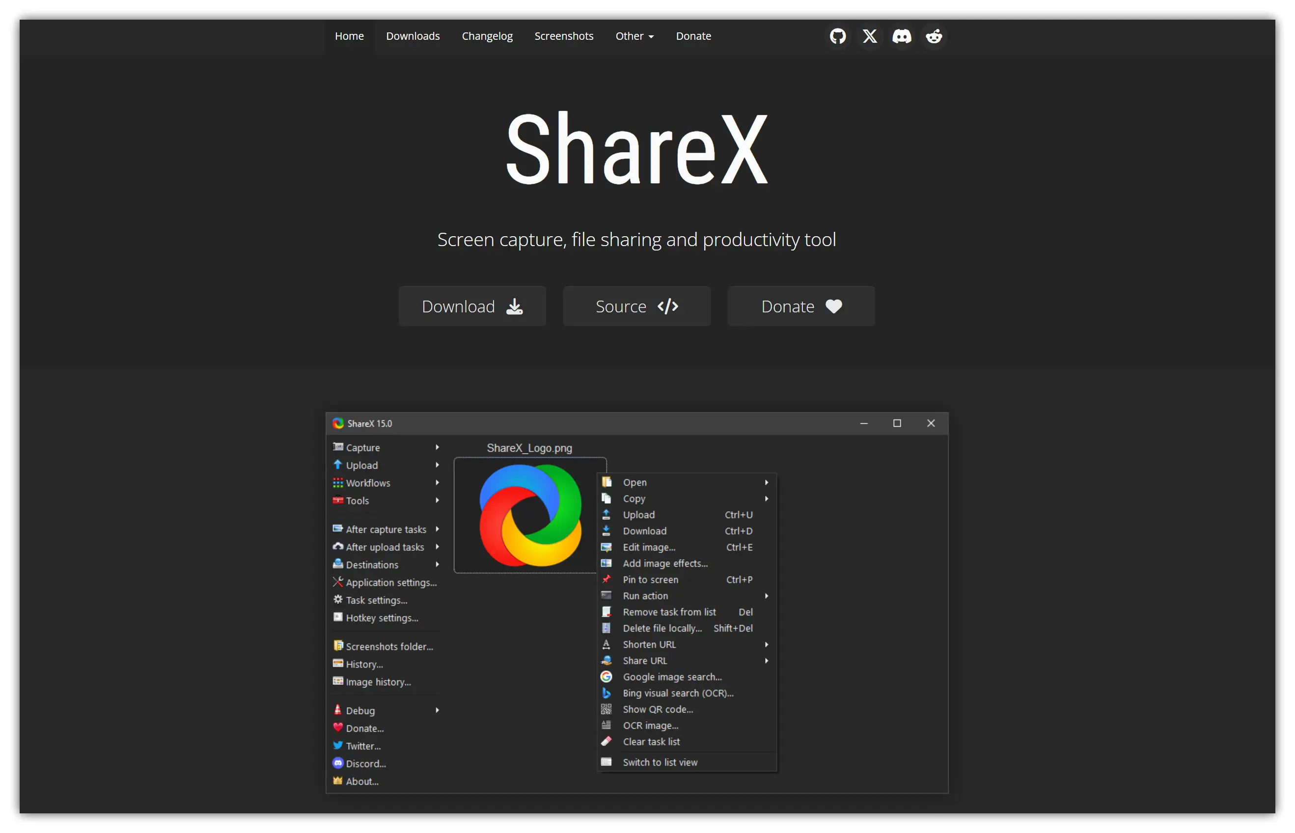 ShareX 截图软件 – 免费开源｜功能强大｜高度自定义