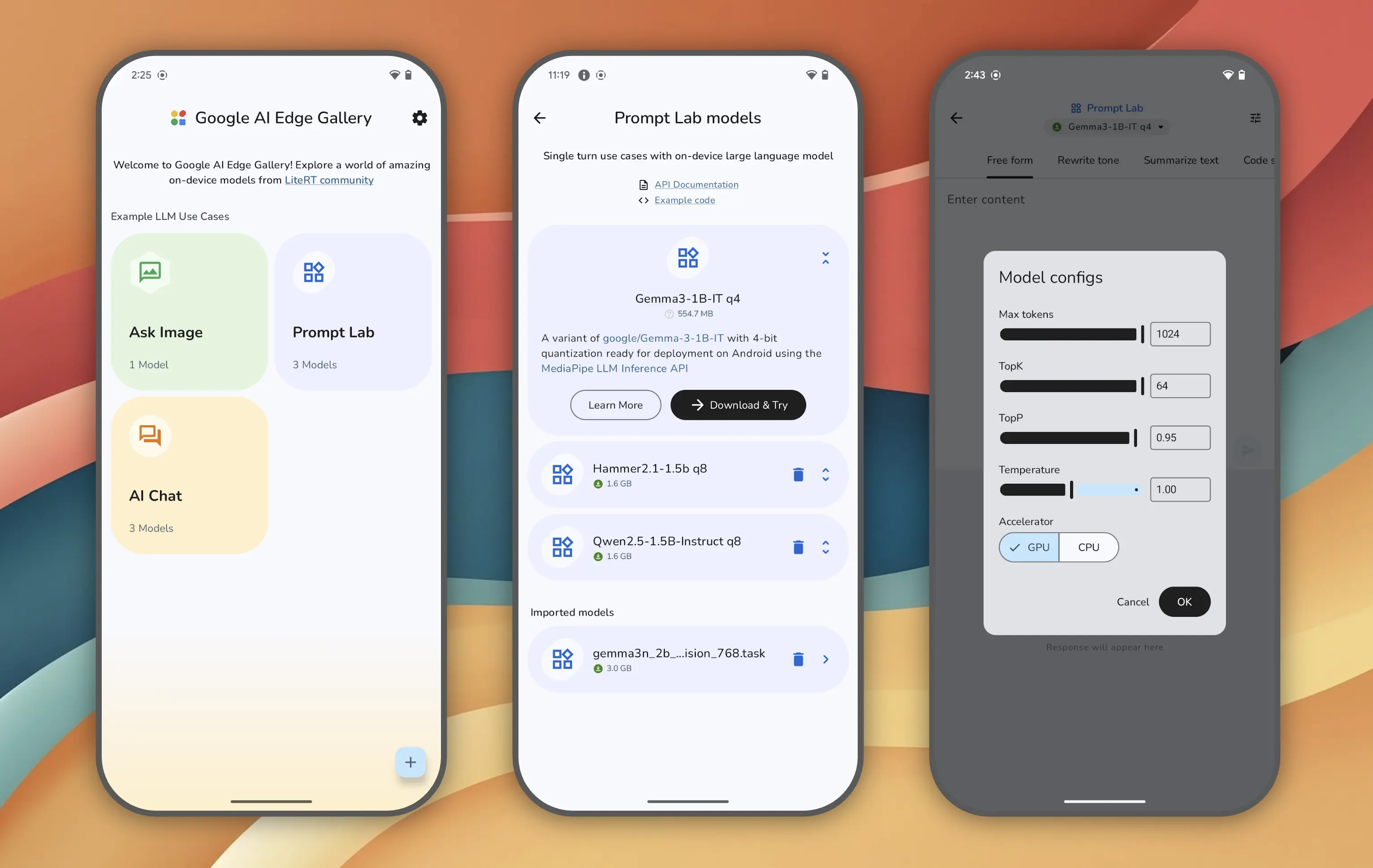 Google AI Edge Gallery – 谷歌开源项目｜完全本地运行大模型APP