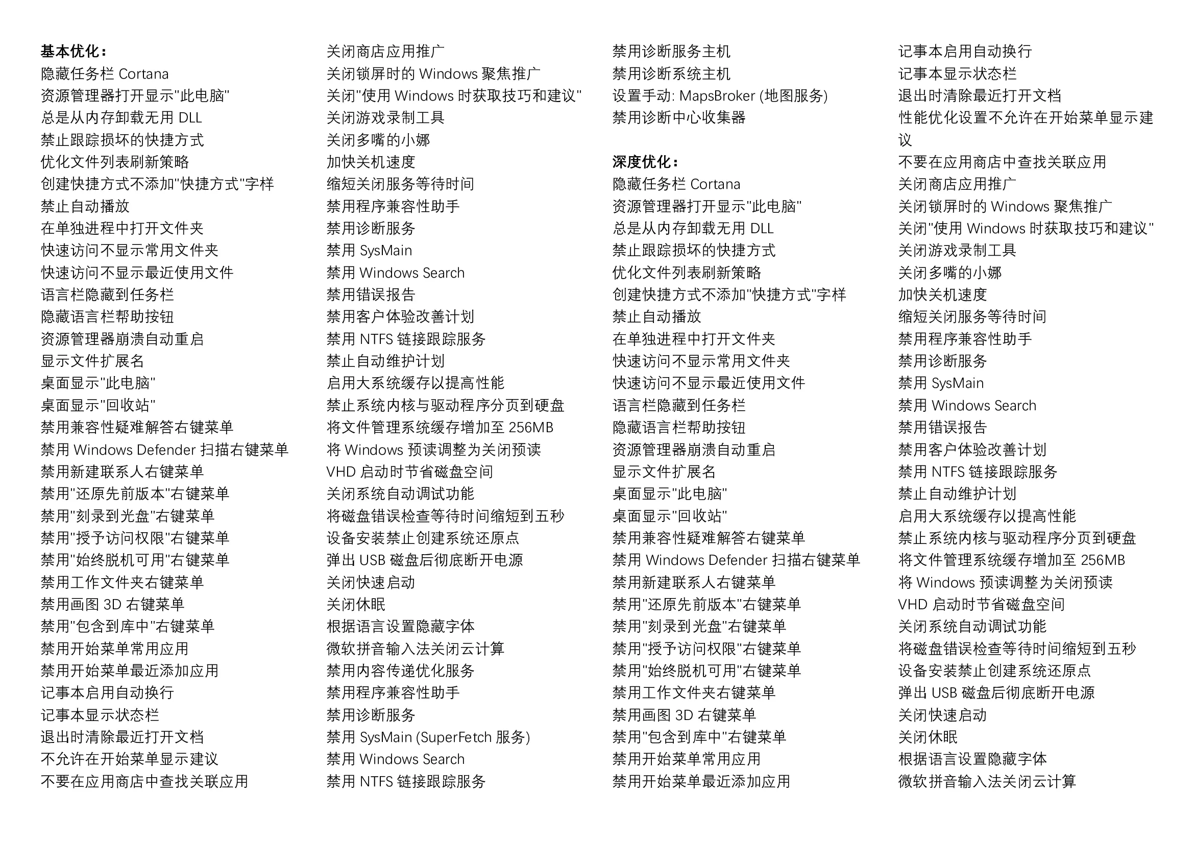 ZyperWinOptimize - 超全面的Windows系统优化工具
