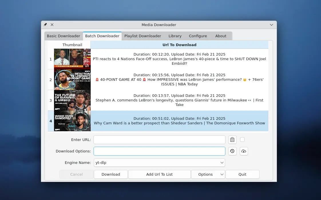 Media Downloader - 整合多个视频下载器的综合下载工具