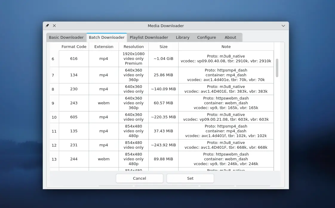 Media Downloader - 整合多个视频下载器的综合下载工具