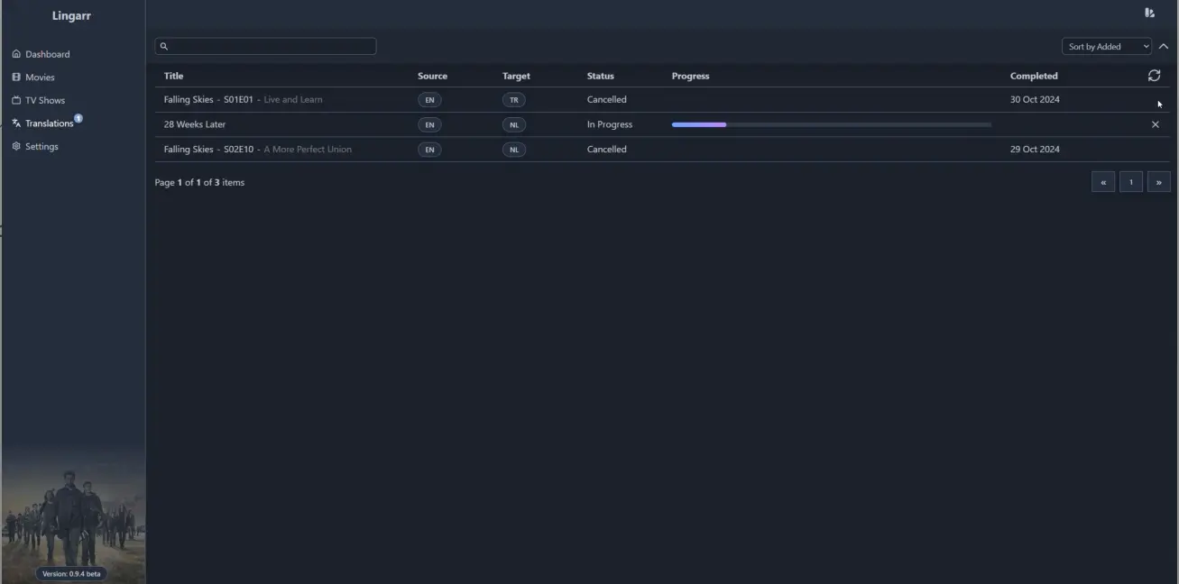Lingarr - 字幕自动翻译工具｜支持DeepL、OpenAI、Ollama 等11种
