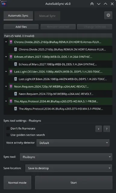 AutoSubSync - 利用AI自动识别字幕和视频一键同步