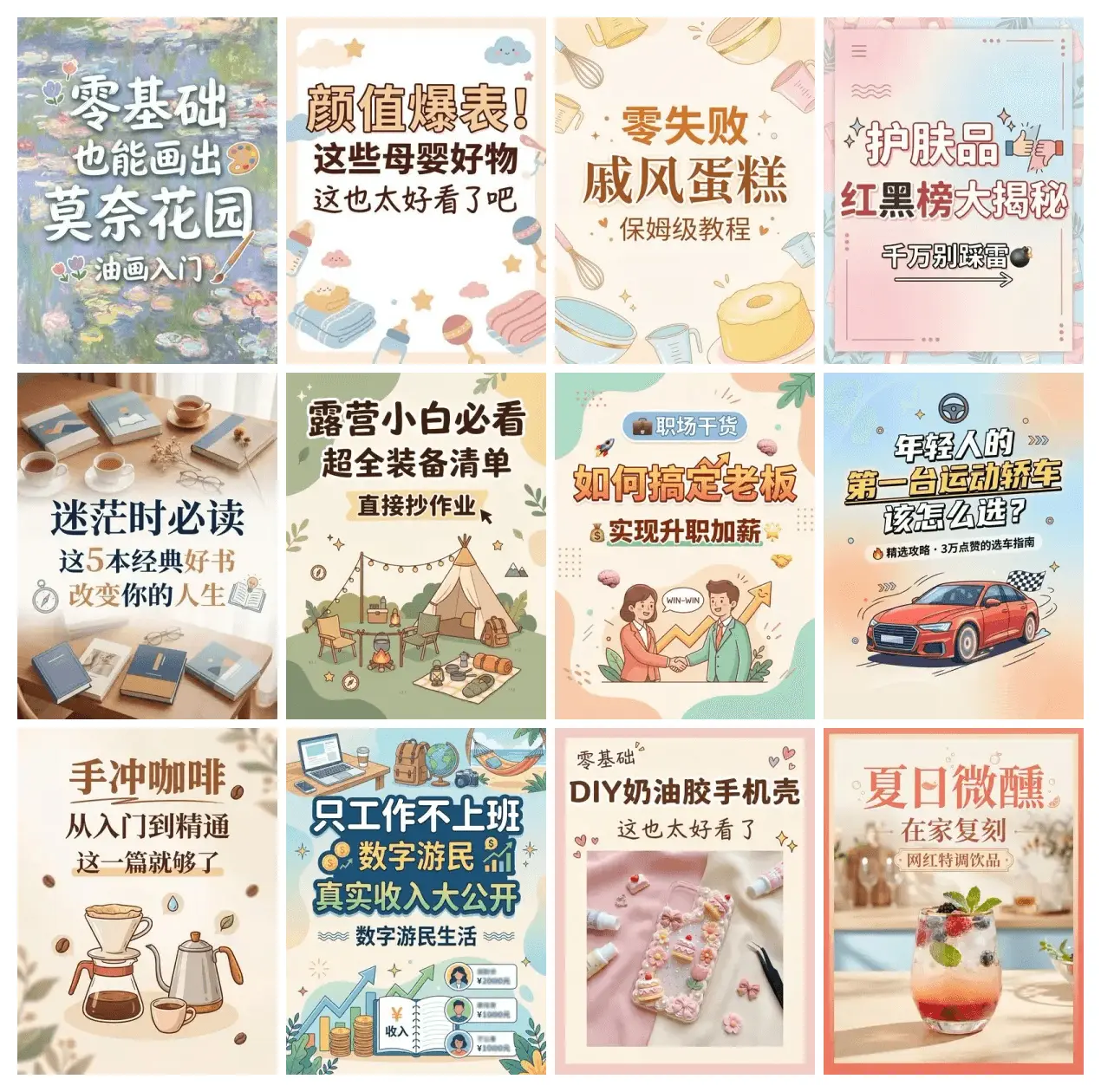 红墨 – 基于Nano Banana Pro开发的小红书AI图文生成器