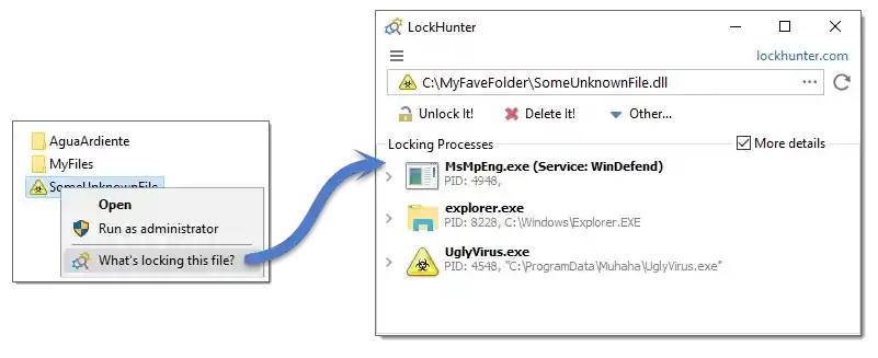 LockHunter – 高效安全的电脑文件解锁工具