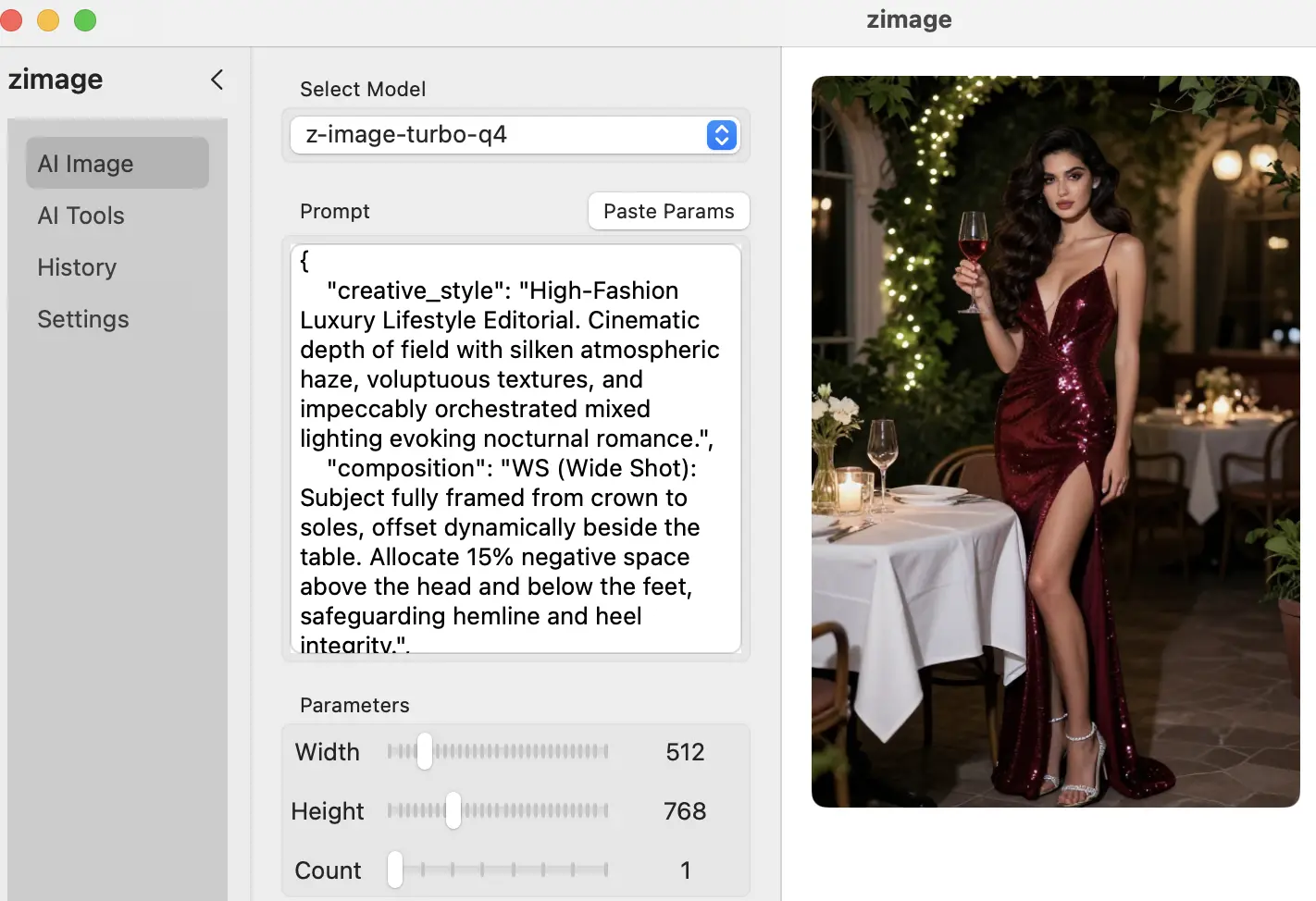 Z-Image-Turbo：苹果MacOS本地免费运行极速AI生图工具