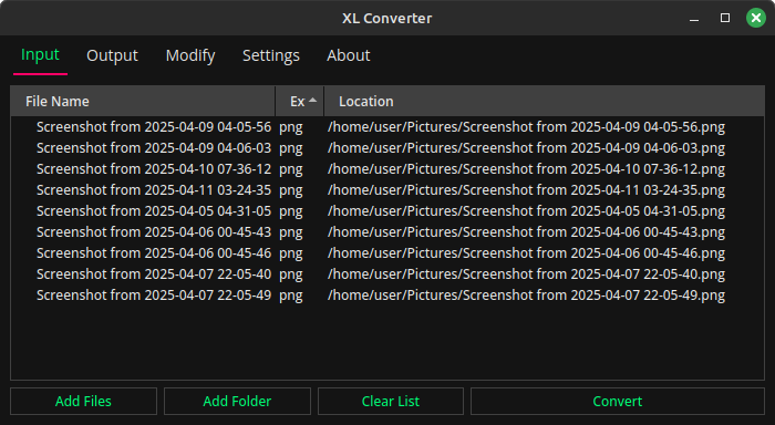 XL Converter - 轻量级图片批量处理工具｜格式转换、图片压缩等