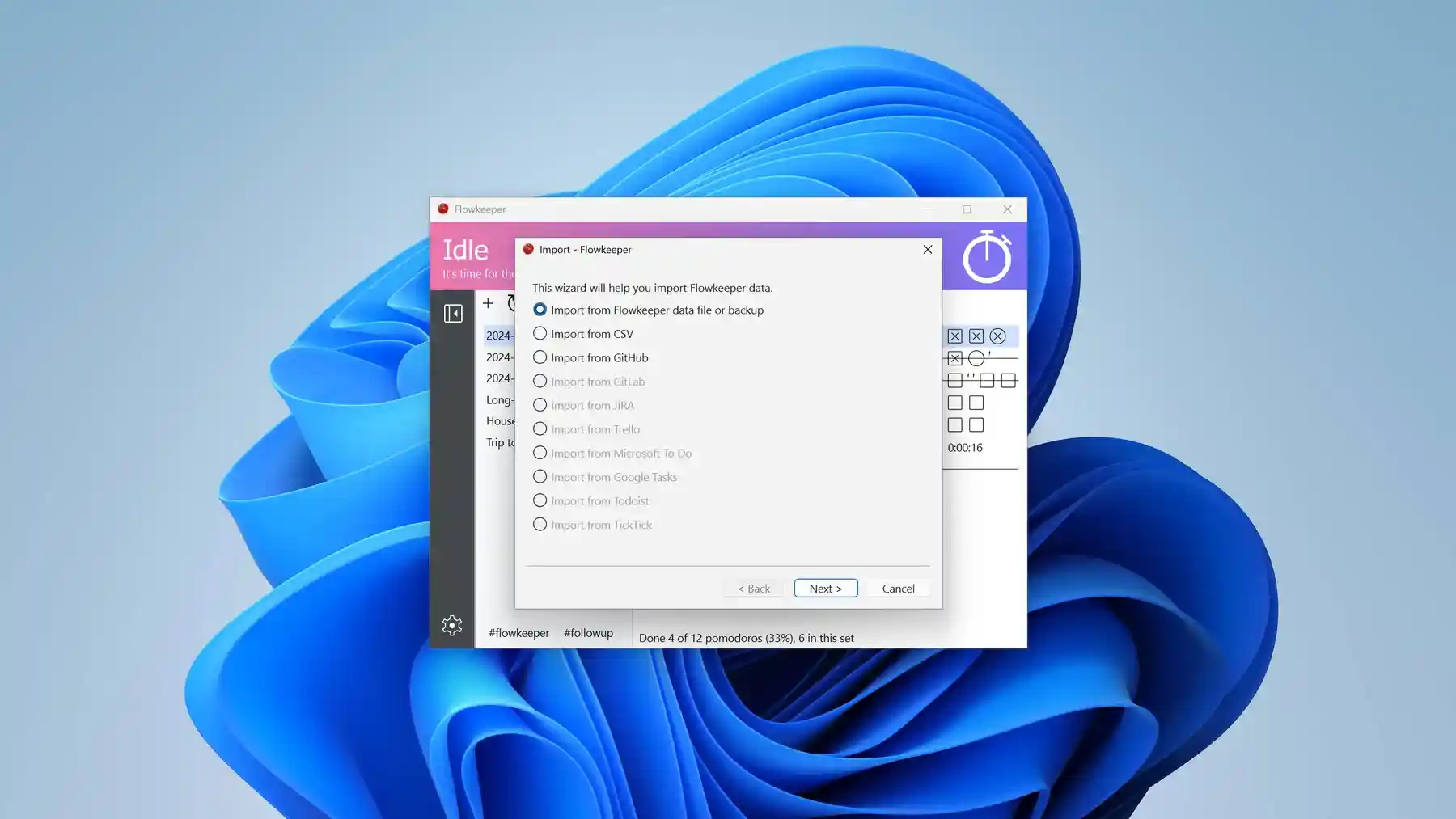 Flowkeeper - 界面清爽开源免费的桌面计时器