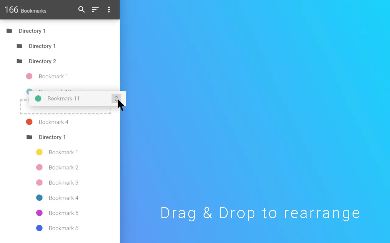 书签侧边栏 - 替换浏览器原版书签样式丨颜值超高丨深度自定义