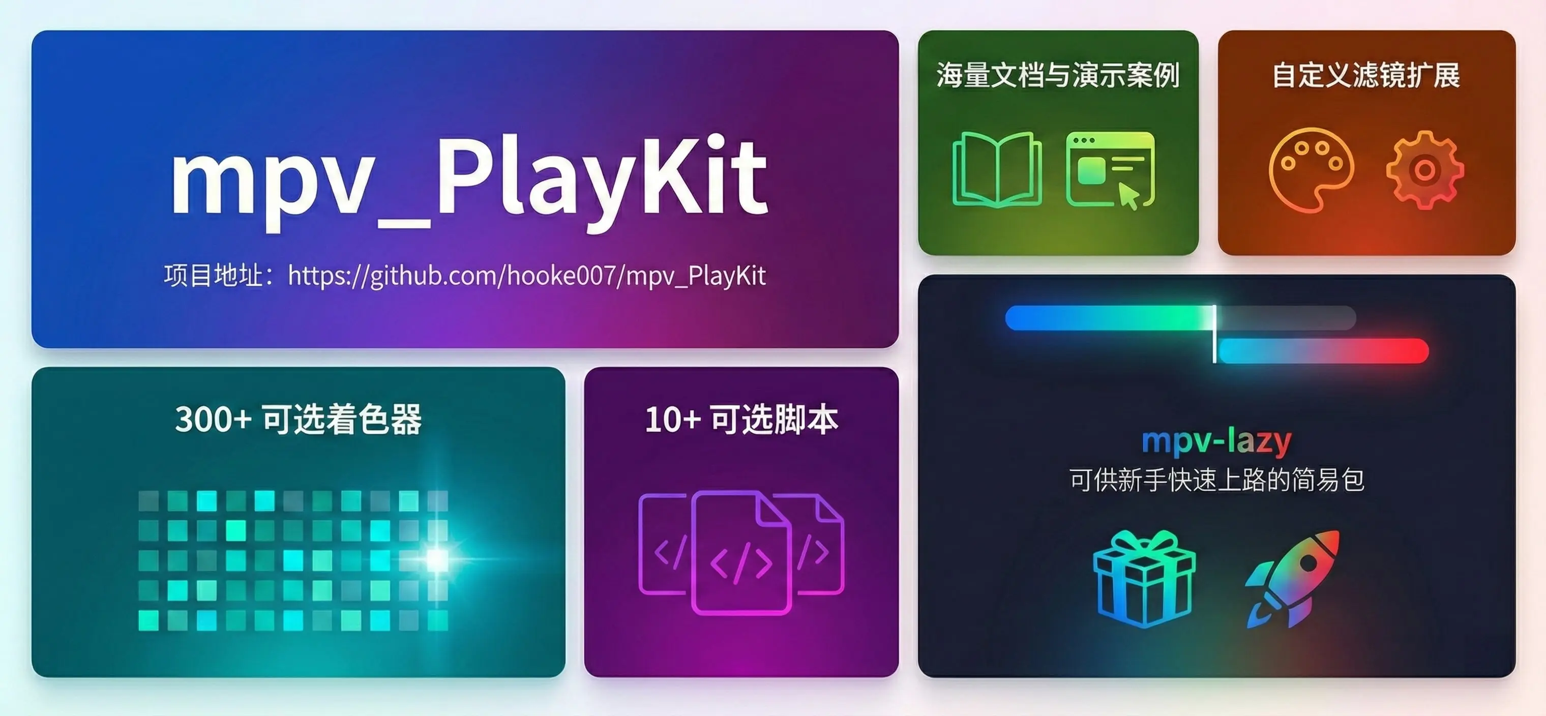 mpv-lazy：mpv懒人包｜集成anime4k、多着色器、补帧滤镜和脚本