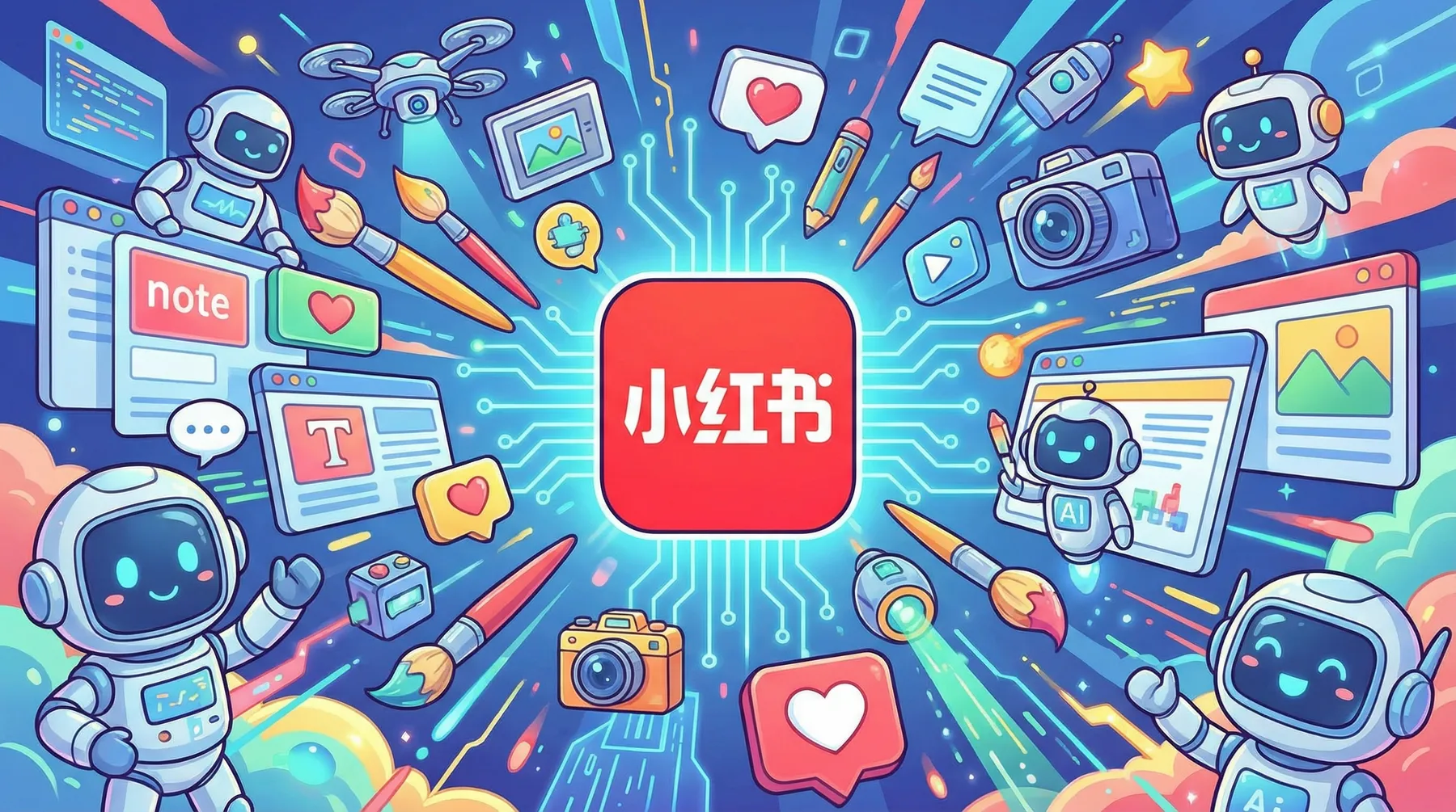 小红书提示词：把输入内容变成小红书图片的提示词